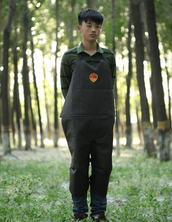 守护训犬装备超纤皮训练裤训犬服防抓靶手护卫犬幼犬防咬衣包邮