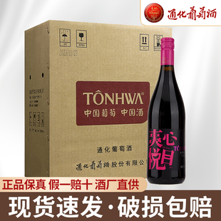 通化葡萄酒爽心悦目 通化山葡萄汽酒7度女士低度微醺