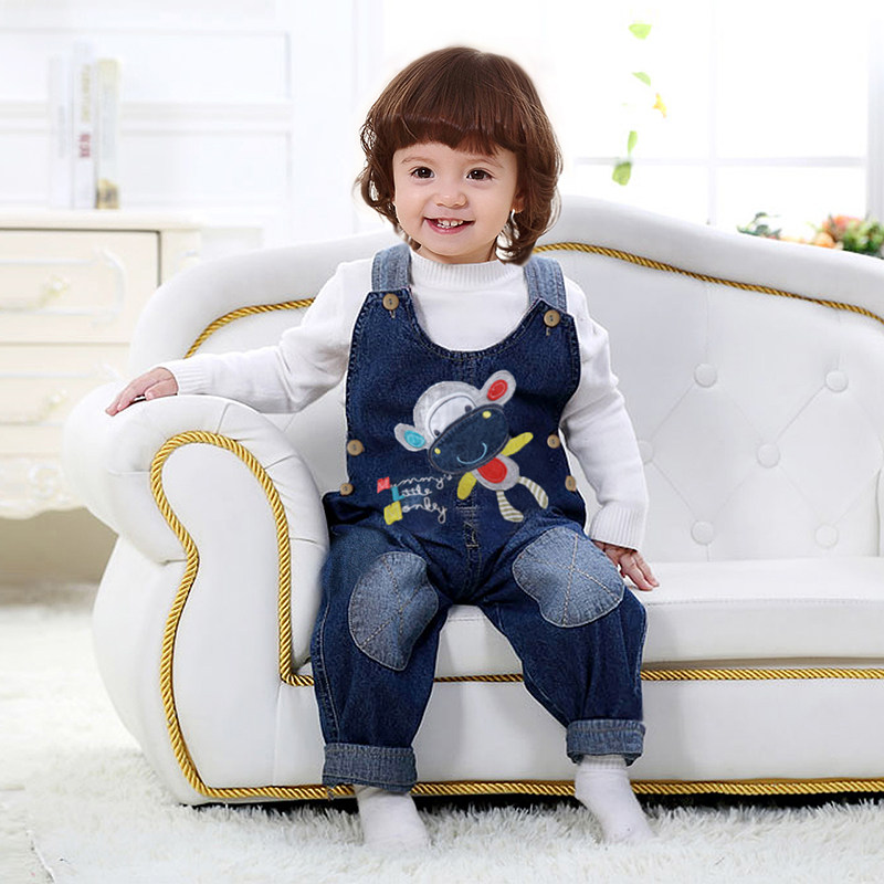 薄款帅气牛仔裤五彩猴款可爱背带裤卡通牛仔背带裤宝宝儿童男女宝,童装/婴儿装/亲子装,儿童牛仔裤,淘宝优惠券,粉丝福利购,淘宝优惠卷