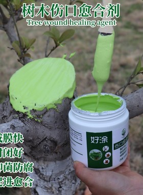 树木伤口愈合剂树干涂补剂盆景树皮涂膜剂果树嫁接切口修复涂抹膏
