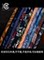 VILLAGE CRAFTSMAN EUROPEAN IMPORTED ANCIENT CLOTH ROPE NECKLACE BRACELET ROPE BUCKSKIN ROPE RETRO TAKAHASHI GORO GOROS BEADS