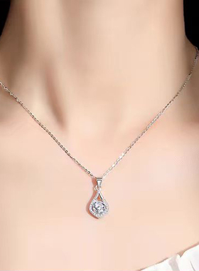 轻奢生日礼物小众锁骨链925纯银