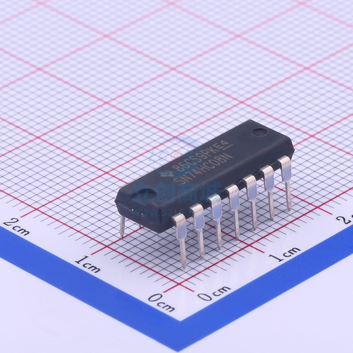 门极和反相器 SN74HC08N原装全新可直拍开票配BOM