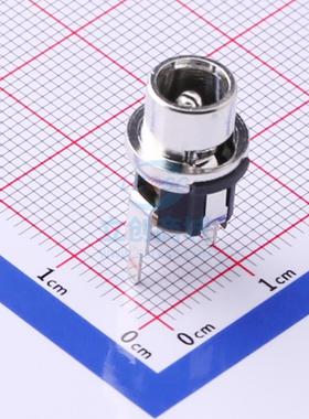 PCB安装DC连接器圆柱光口,DC-026-5A-2.5 DC插座 可直拍 可配BOM