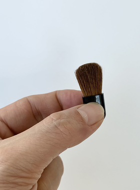 小马毛一支装腮红刷迷你便携款小号彩妆盒化妆刷柔软亲肤高光刷