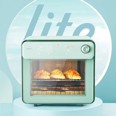 TOKIT TKX01M 智能拍照电烤箱家用多功能电子独立控温烘焙专用32L