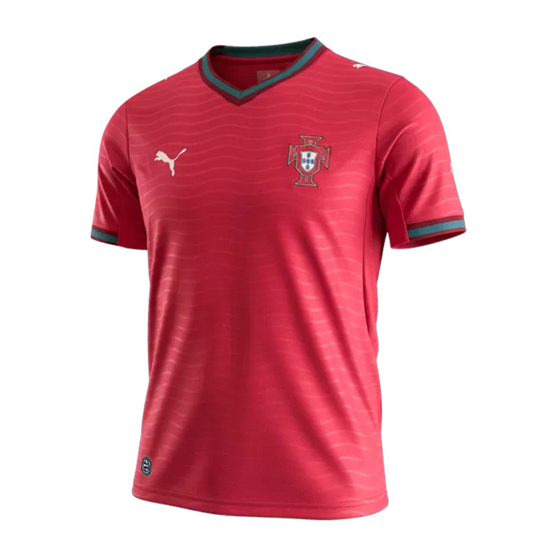 英伦绿茵PUMA彪马2026世界杯葡萄牙主场球迷版短袖球衣783278-01