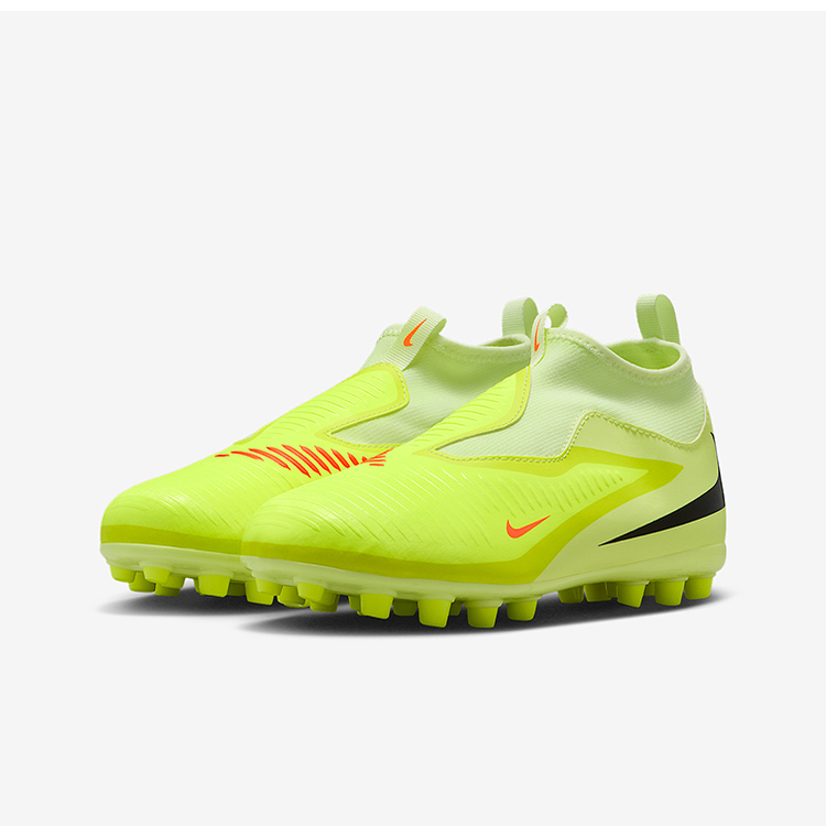 英伦绿茵耐克儿童足球鞋PHANTOM AG短钉训练鞋学生男女HQ2034-800