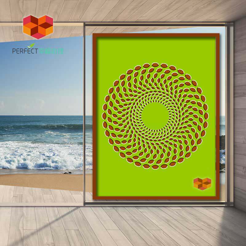 心理装饰咨询墙面挂画办公室客厅沙发背景墙高清压力测试挂图 048