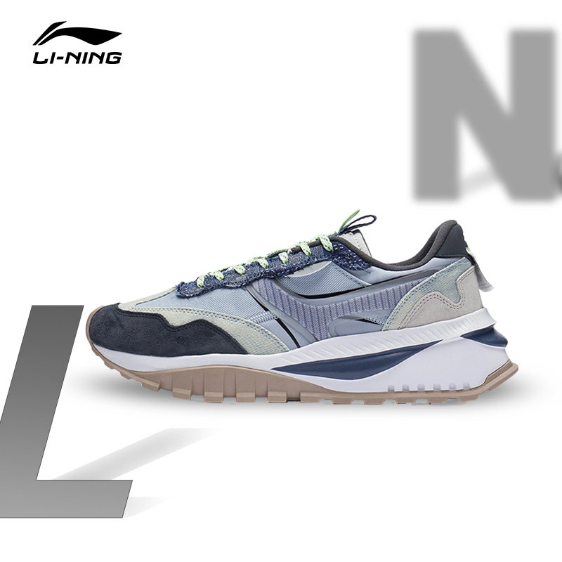 Lining/李宁正品方圆 EVO男子反光透气低帮经典运动跑步鞋AGCS163,运动鞋new,跑步鞋,淘宝优惠券,粉丝福利购,淘宝优惠卷