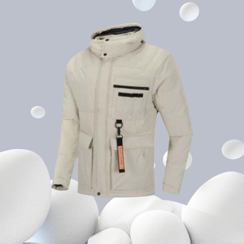 李宁羽绒服男服冬季新款加厚保暖防风中长款羽绒服AYMP103