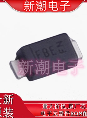 DFLT12A-7 丝印FBE 单向 12V 瞬态抑制二极管(TVS) PowerDI 123