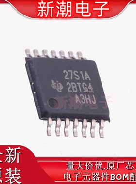 TPS27S100APWPR 功率电子开关 封装TSSOP-14 全新原厂TI(德州)