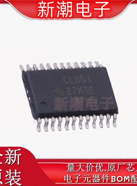 SN74CBTLV3861PWR  模拟开关/多路复用器 TSSOP-24 全新TI(德州