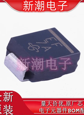 ES2F-E3/52T 400V 2A 1.1V@2A 通用二极管 封装DO-214AA 全新原厂