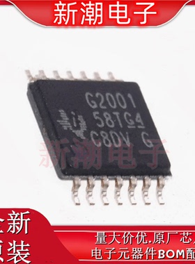MSP430G2001IPW14R 单片机(MCU/MPU/SOC)封装TSSOP-14 全新原厂