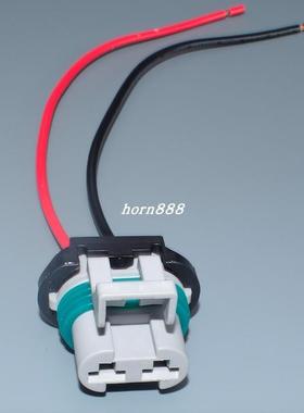 2线 2孔DJ70282A-6.3-21水箱电风扇散热器插头15363990接插件