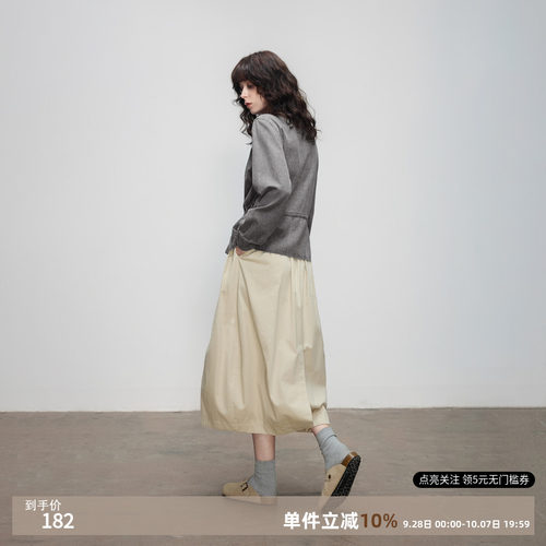 德玛纳文艺复古牛仔衬衫