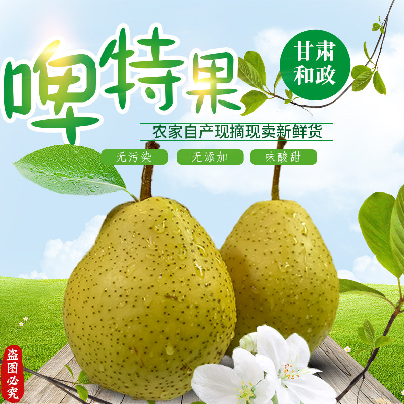 松鸣岩啤特果酸甜新鲜绿果子