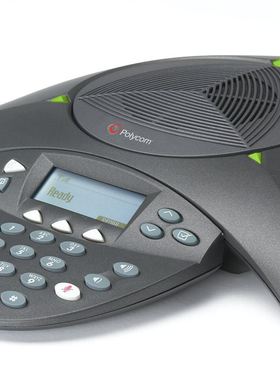 宝利通polycom SoundStation 2标准型扩展型会议电话PSTN会议电话