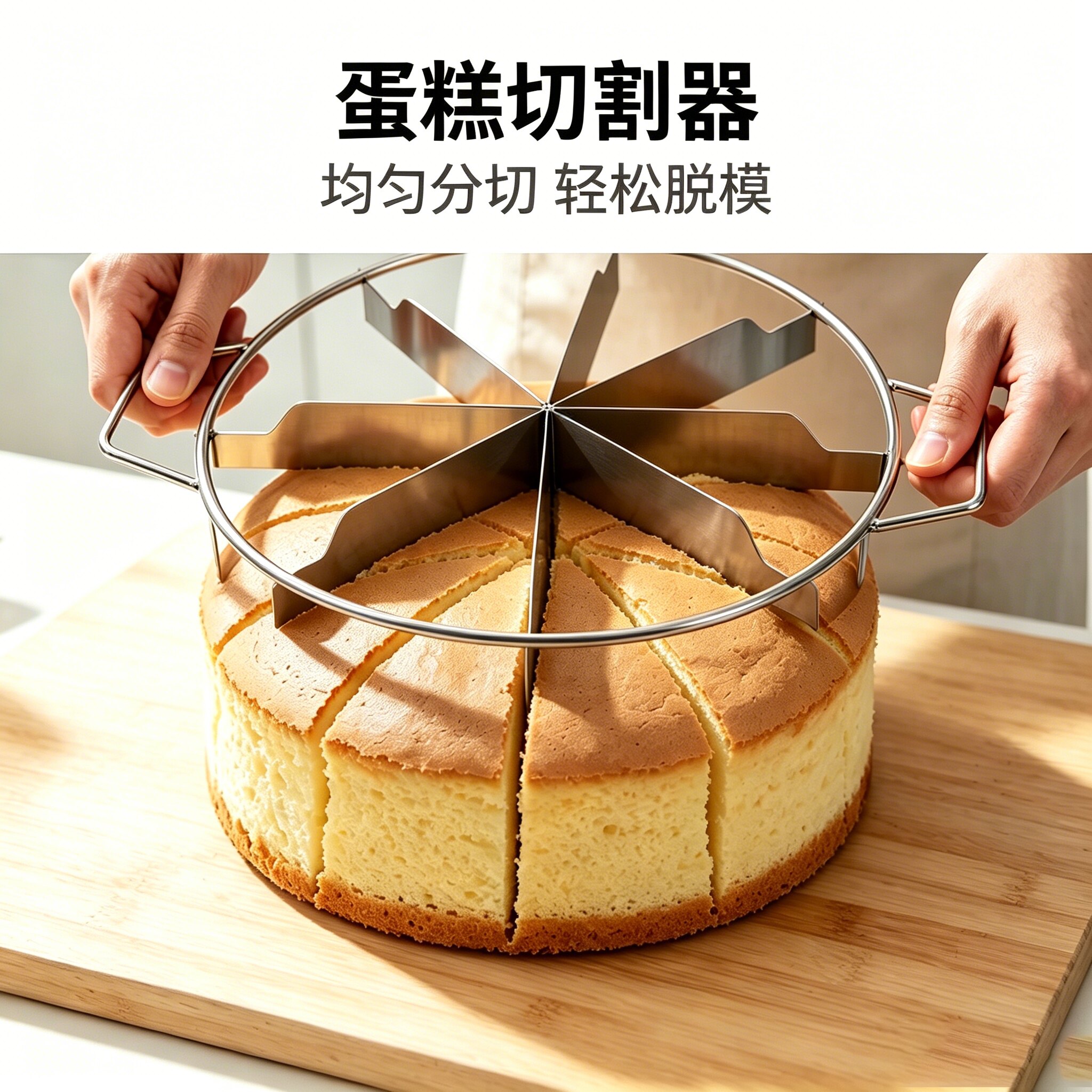 薄饼水果食物一键分割器