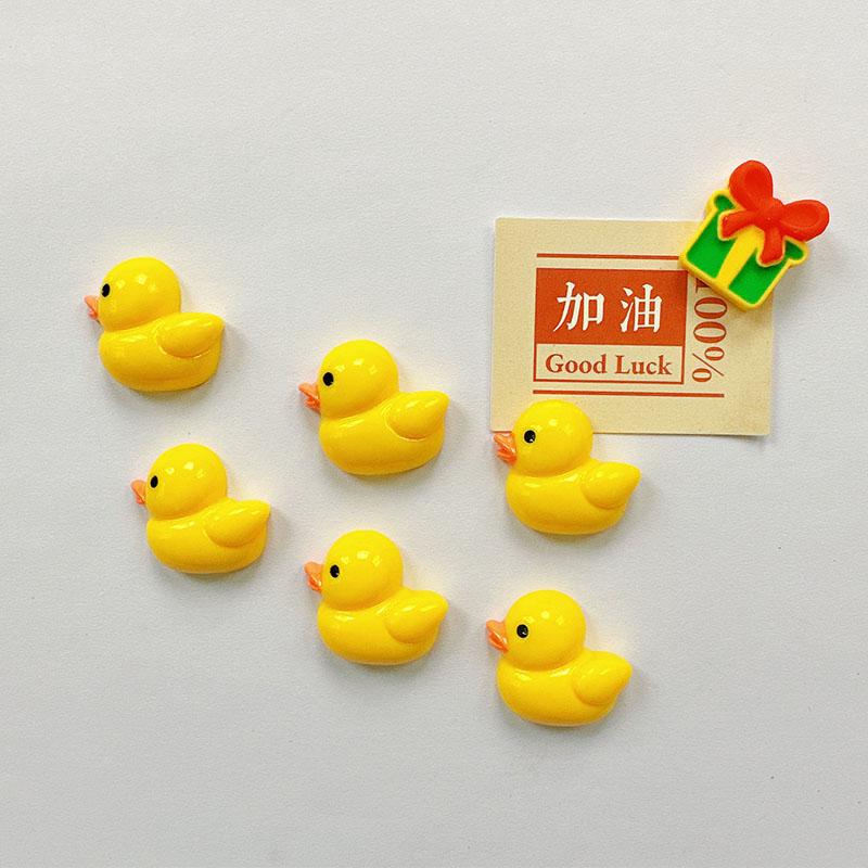 创意可爱小黄鸭卡通冰箱贴