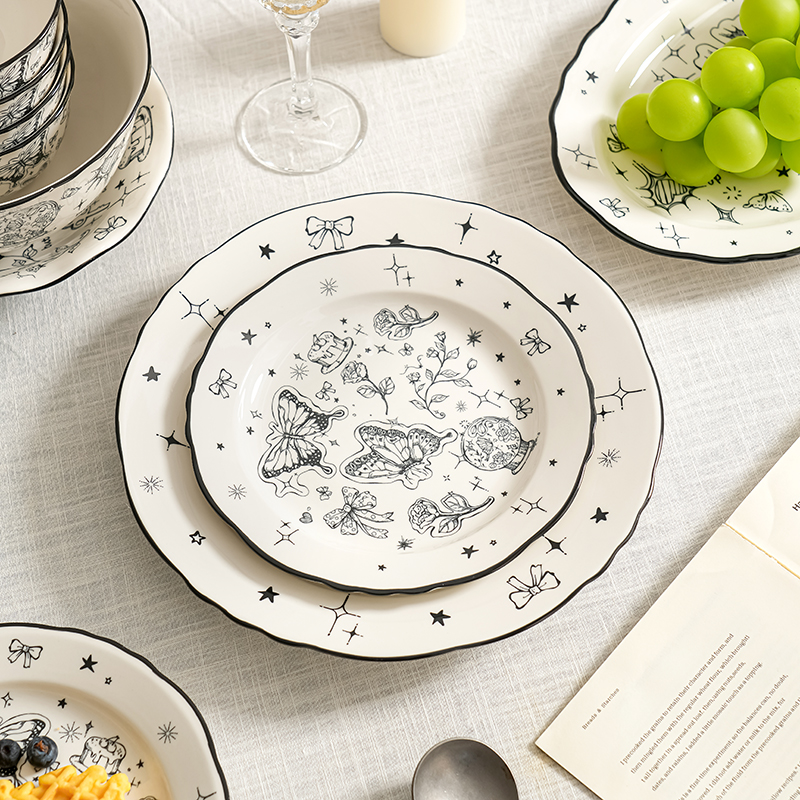 2025新款饭碗10个装轻奢高级感