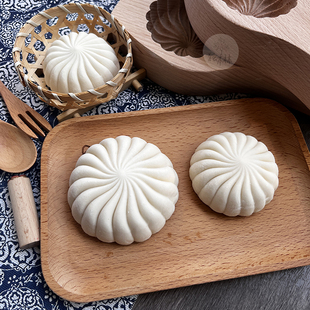 过年做蒸包花样包子模具馒头面食糕点月饼实大号烘焙食品级青团