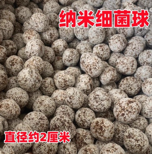 包邮 鱼缸过滤材料硝化净化水质细菌球多孔培菌1斤1元 1人1单广东