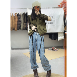 2026冬季新款进口水貂拼貂短款马甲女气质宽松显瘦两面穿百搭上衣