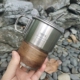 吸管杯 出口德国 316不锈钢咖啡杯 啤酒杯户外露营杯单层杯随手杯