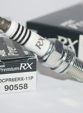 NGK钌金火花塞DCPR6ERX-11P适用KR6A-10奥拓DCPR6E吉姆尼DPR6EB-9