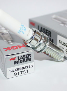 NGK铱铂金火花塞SILKGR9A7EG 91931适用保时捷718  2.5T 6缸