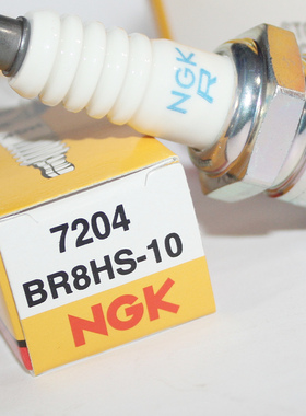 NGK火花塞BR8HS-10适用百胜雅马哈两冲程快艇船外机冲锋舟B8HS-10