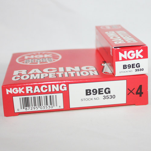 NGK RACING红盒火花塞B9EG适用B9ES BR9ES本田P2 P3 NSR250 TZR