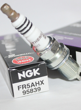 NGK双钌合金火花塞FR5AHX适用马自达3凯美瑞RAV4翼神4G18 4G63