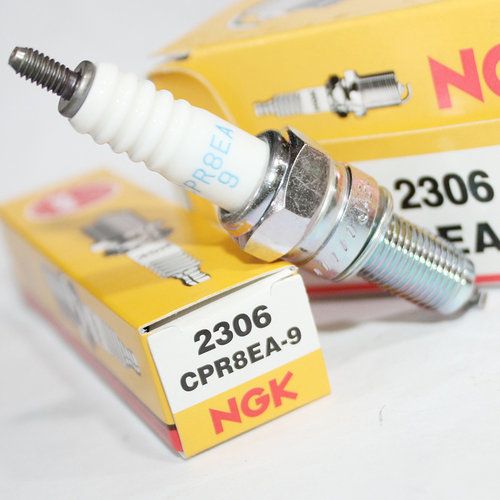 NGK电阻R火花塞CPR8EA-9适用三阳JET SL150巡弋X林海175小蚂蚁FNX