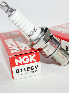 NGK RACING火花塞B11EGV两冲程P2 P3 P4 NSR250 TZR动力伞赛道版
