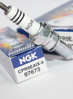 NGK铱金火花塞CPR9EAIX-9适用于雅马哈MT-09对应CPR9EA-9 MR9E-9N
