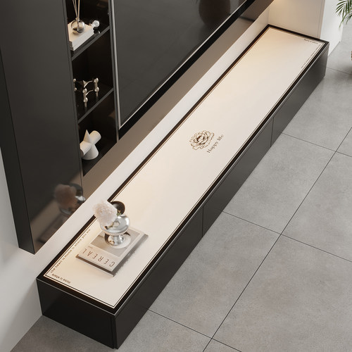 dmf轻奢现代电视柜垫桌面保护垫