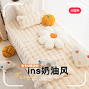 新款 阳台可拆洗轻奢高级感地毯 飘窗垫窗台垫子仿兔毛绒绒网红冬季