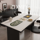 DMF创意氛围感餐桌垫轻奢高级感家用防油防水防烫保护垫免洗桌布