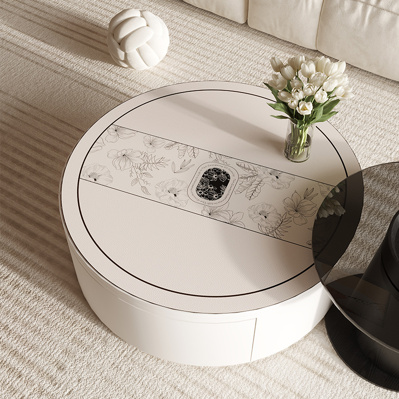 dmf现代简约pvc防水防油茶几垫
