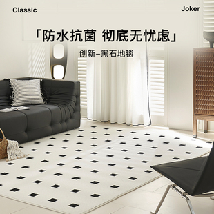 客厅茶几地毯大宅进口轻奢高级感羊毛地毯法式卧室