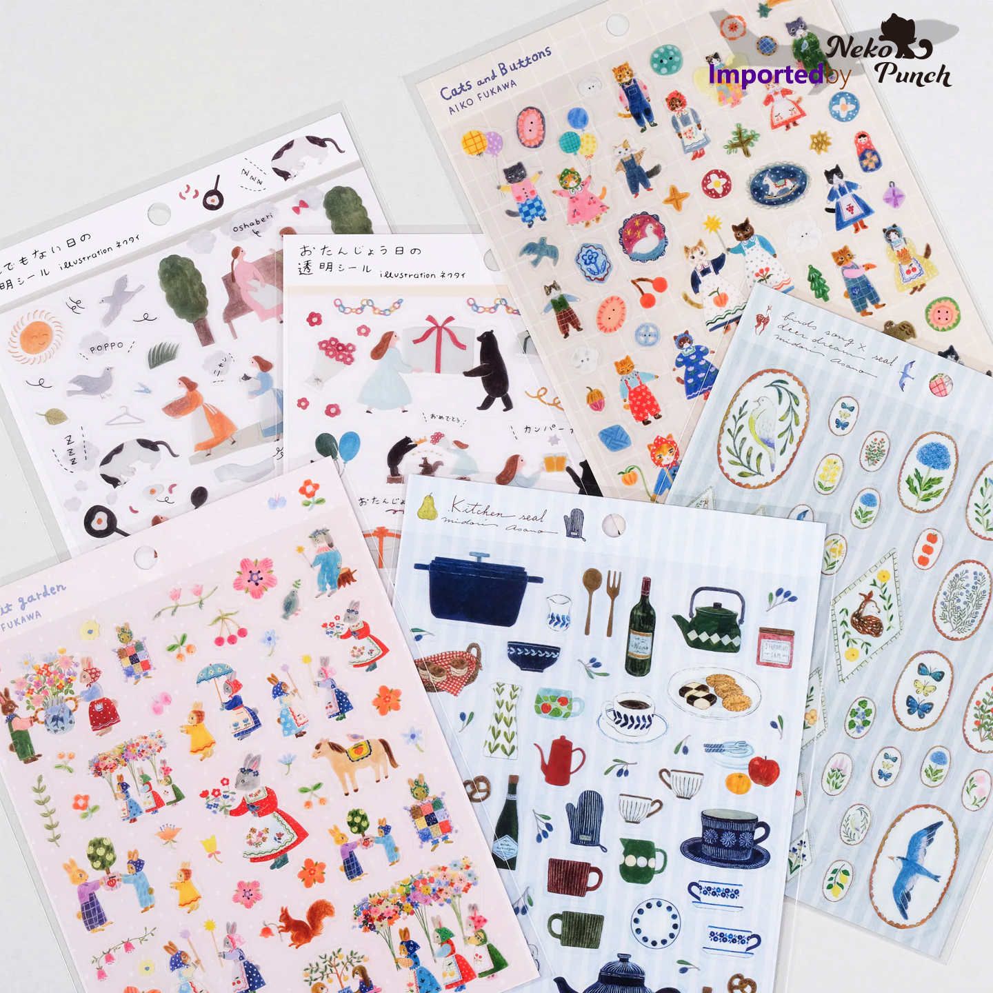 日本制CozycaProducts表现社贴纸