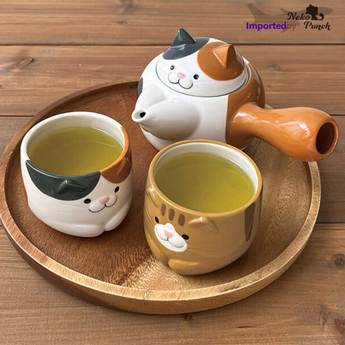 日本DECOLE陶瓷茶壶茶杯