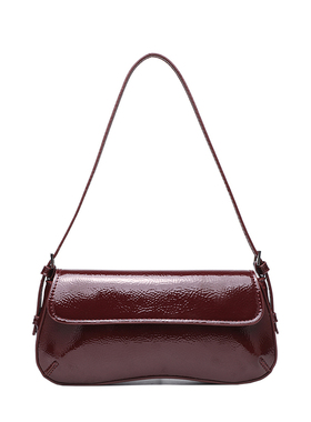 ZR新款欧美优雅法棍腋下包手提单肩包时尚简约通勤翻盖复古小众