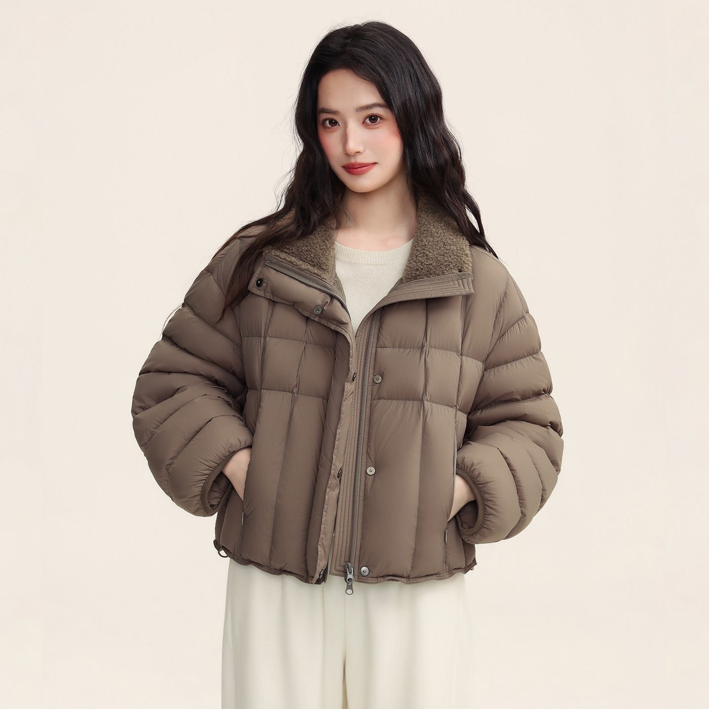 羽绒服女短款2026冬装新款女羽绒服