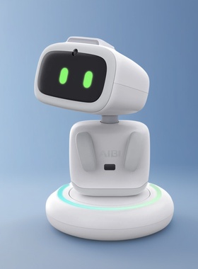 现货正品aibi机器人智能口袋电子宠物桌面小玩具陪伴型中文互动