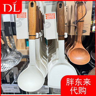 胖东来硅胶锅铲家用不粘锅专用炒菜铲詹弗食品级耐高温饭勺汤漏勺